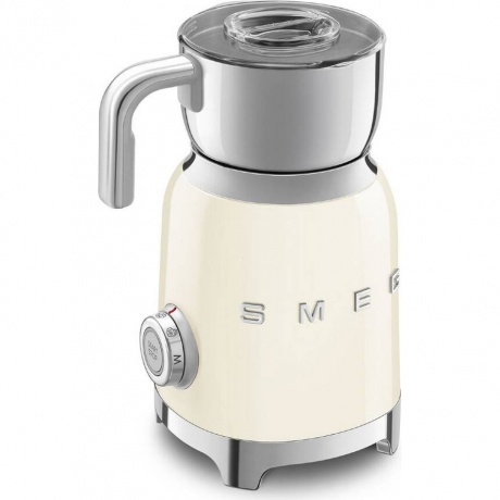 Вспениватель молока Smeg MFF11CREU кремовый - фото 4