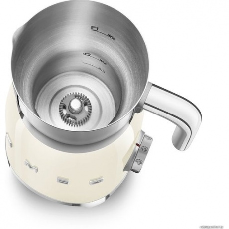 Вспениватель молока Smeg MFF11CREU кремовый - фото 7