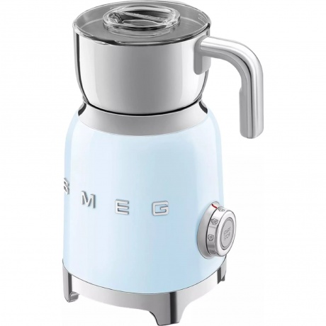 Вспениватель молока Smeg MFF11PBEU пастельный голубой - фото 2
