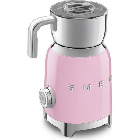 Вспениватель молока Smeg MFF11PKEU розовый - фото 4