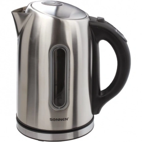 Чайник электрический Sonnen KT-1740, 1,7л, 2200Вт, нерж/сталь, т...