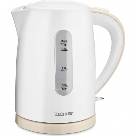 Чайник электрический Zelmer ZCK7616I WHITE/IVORY - фото 1