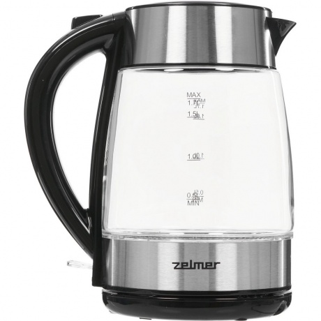 Чайник электрический Zelmer ZCK8011 GLASS/INOX - фото 3