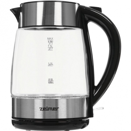 Чайник электрический Zelmer ZCK8011 GLASS/INOX - фото 4