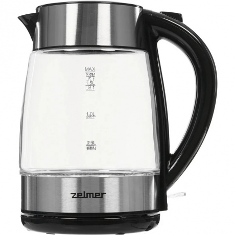 Чайник электрический Zelmer ZCK8011 GLASS/INOX - фото 9