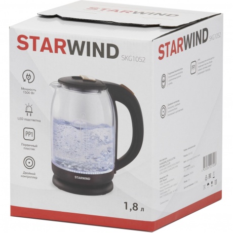 Чайник электрический StarWind SKG1052 - фото 7