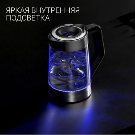 Чайник электрический Polaris PWK 1725CGLD, серебристый матовый - фото 15