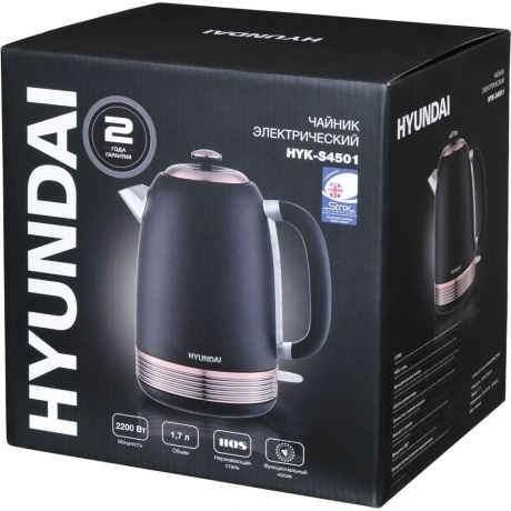 Чайник электрический Hyundai HYK-S4501 - фото 10