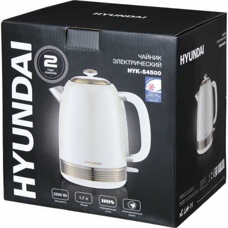 Чайник электрический Hyundai HYK-S4500 - фото 8