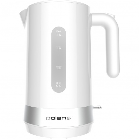 Чайник электрический Polaris PWK 1803C Water Way Pro, белый - фото 1