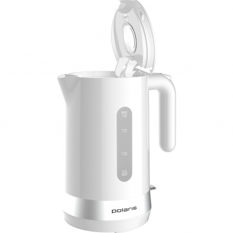 Чайник электрический Polaris PWK 1803C Water Way Pro, белый - фото 3