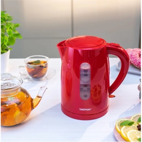 Чайник электрический Zelmer ZCK7616R Red - фото 6