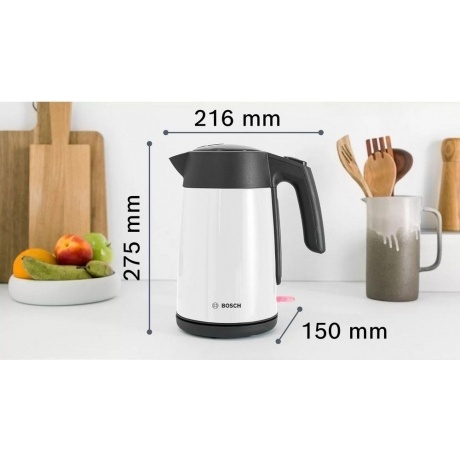 Чайник электрический Bosch TWK7L461 - фото 9