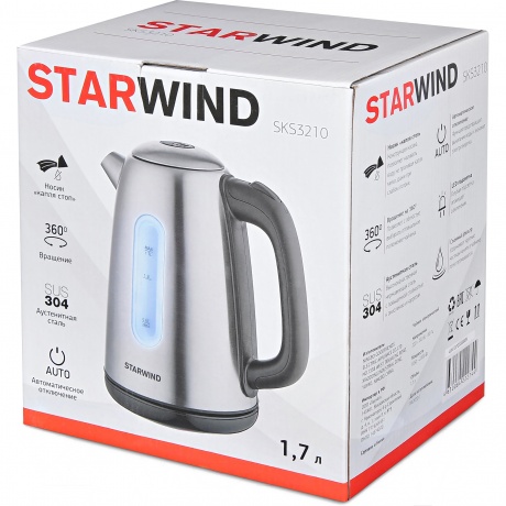 Чайник электрический StarWind SKS3210 - фото 7