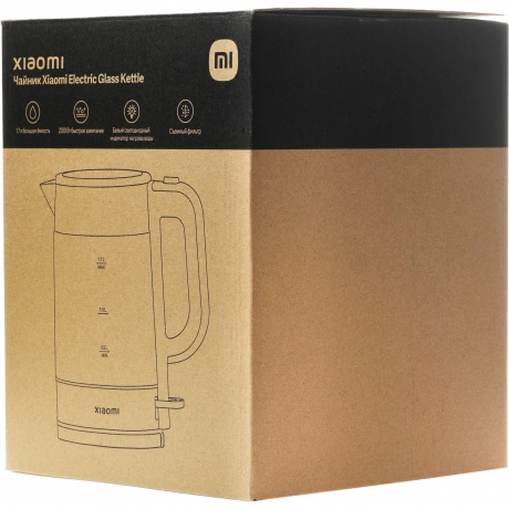 Чайник электрический Xiaomi Electric Glass Kettle (BHR7490RU) - фото 6