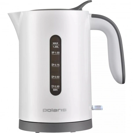 Чайник электрический Polaris PWK 1220C Water Way Pro, белый