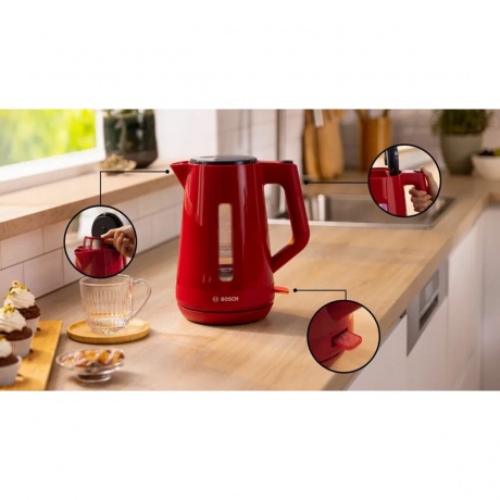 Чайник электрический Bosch TWK1M124 - фото 2
