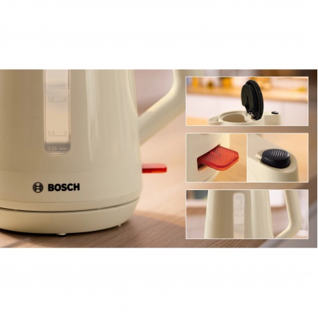 Чайник электрический Bosch TWK1M127 - фото 3