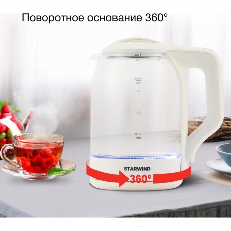 Чайник электрический StarWind SKG1056 - фото 28