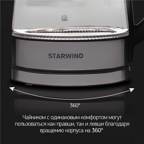 Чайник электрический StarWind SKG3311 - фото 21