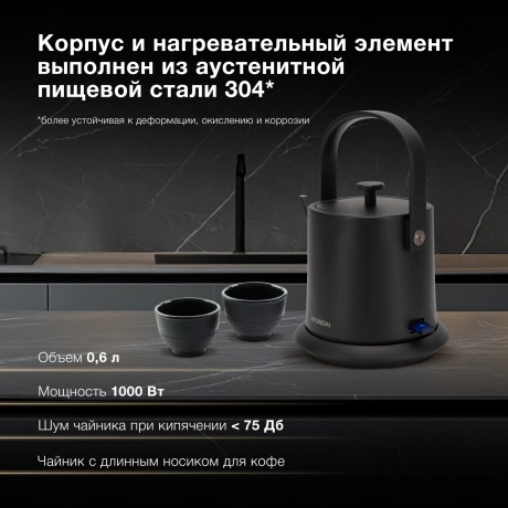 Чайник электрический Hyundai HYK-S2042 - фото 12