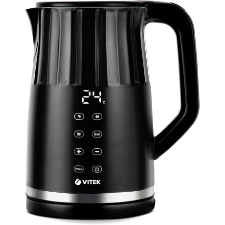 Чайник электрический Vitek VT-8829 Starlight черный - фото 1