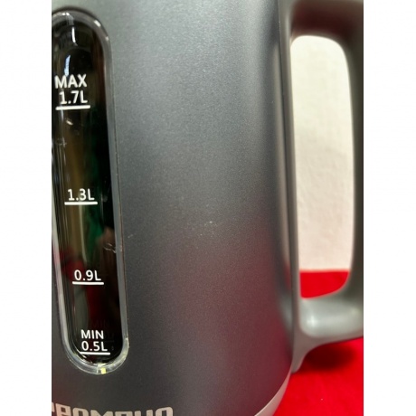 Электрочайник Redmond KM238 серо-голубой хорошее состояние - фото 4