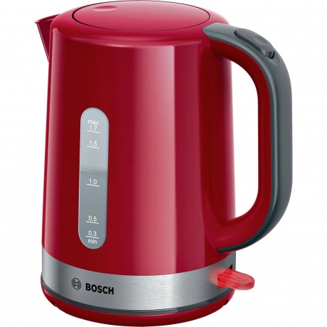 Чайник электрический Bosch TWK6A514, красный - фото 1