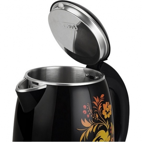 Чайник электрический BQ KT1702P Черный-Цветы - фото 3