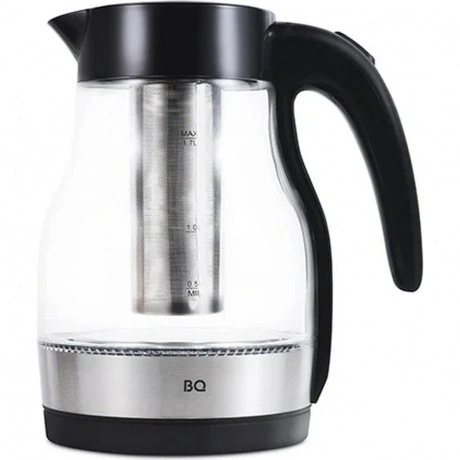 Чайник электрический BQ-KT2046G Черный-Сталь