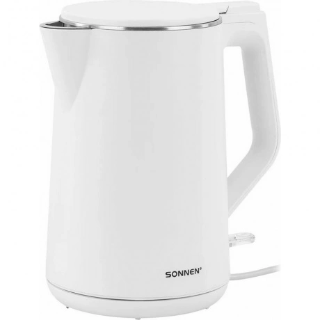 Чайник электрический Sonnen KT-4103, 1,5л, 2200Вт, двойные стенк...