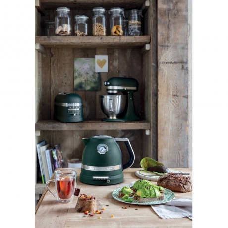 Чайник электрический KitchenAid Artisan 5KEK1522EPP пальмовый - фото 4