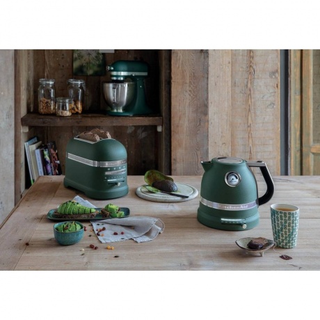 Чайник электрический KitchenAid Artisan 5KEK1522EPP пальмовый - фото 5