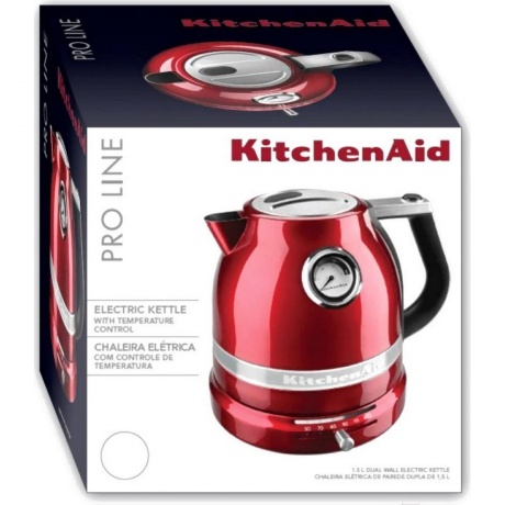 Чайник электрический KitchenAid Artisan 5KEK1522EBK чугун - фото 5