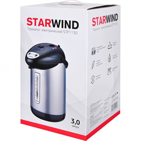 Термопот Starwind STP1130 черный - фото 20