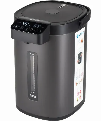 Термопот Vitek VT-1191 5.2л. 1650Вт темно-серый