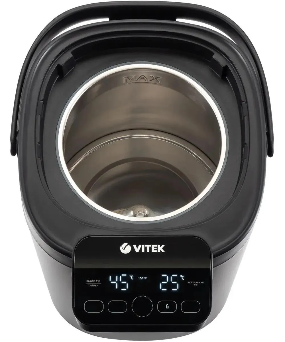 Термопот Vitek VT-1191 5.2л. 1650Вт темно-серый - фото 5