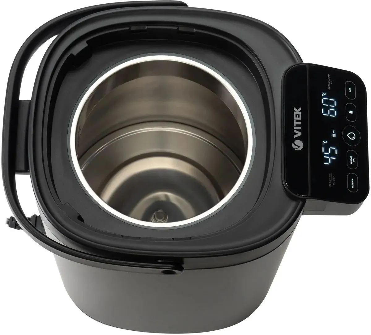 Термопот Vitek VT-1191 5.2л. 1650Вт темно-серый - фото 8