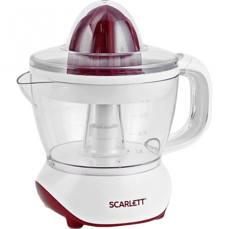 Соковыжималка цитрусовая Scarlett SC-JE50C06 белый/коричневый - фото 5