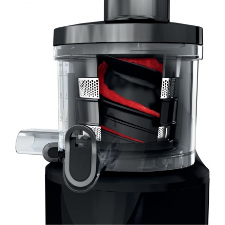 Соковыжималка шнековая Bosch MESM731M 150Вт черный - фото 5