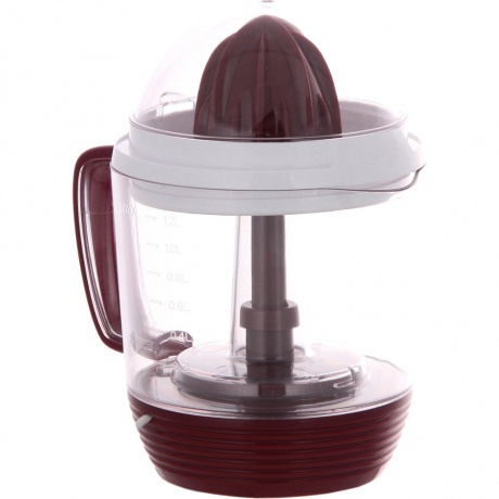 Соковыжималка цитрусовая Scarlett SC-JE50C08 25Вт красный/белый - фото 3