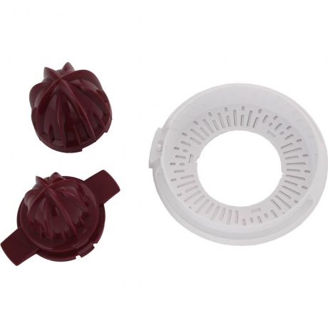 Соковыжималка цитрусовая Scarlett SC-JE50C08 25Вт красный/белый - фото 8