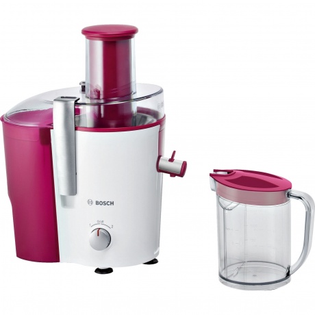 Соковыжималка Bosch MES25C0 белый/красный - фото 1