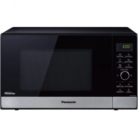 Микроволновая печь Panasonic NN-SD38HSZPE 23л. 1000Вт черная/сер...