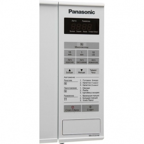 Микроволновая печь Panasonic NN-ST251WZPE 20л. 800Вт белая - фото 7