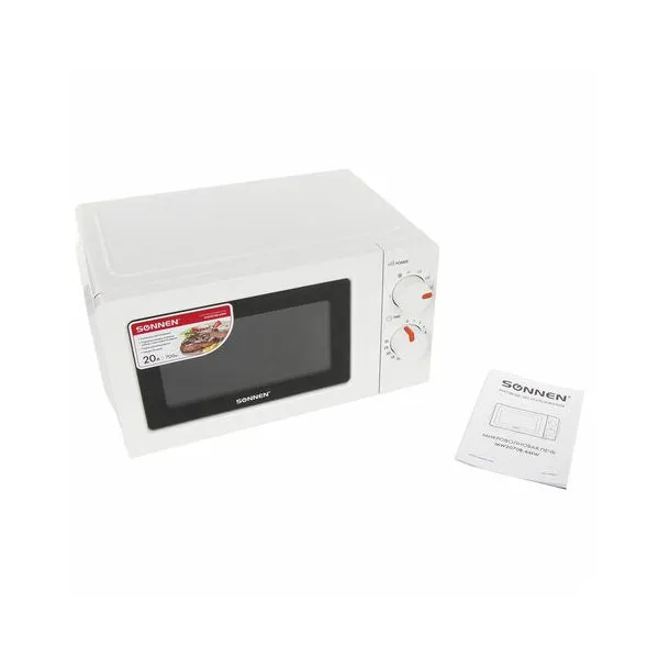 Микроволновая печь SONNEN MW2070B-6MW, 20 л - фото 3