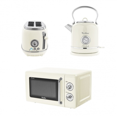 Микроволновая печь Tesler MM-2045 Beige - фото 7