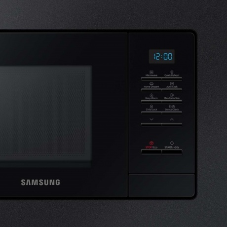 Встраиваемая микроволновая печь Samsung MS20A7013AB/BW - фото 5