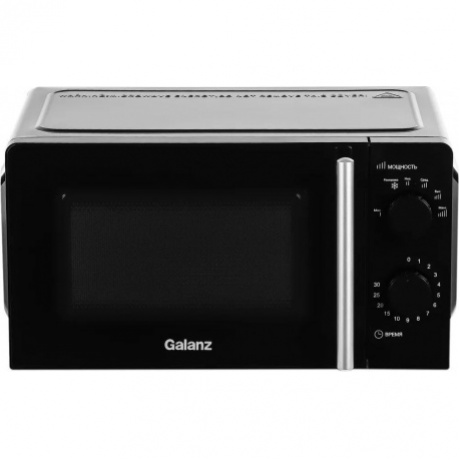 Микроволновая печь Galanz MOS-1706MB 17л. 700Вт черная - фото 1