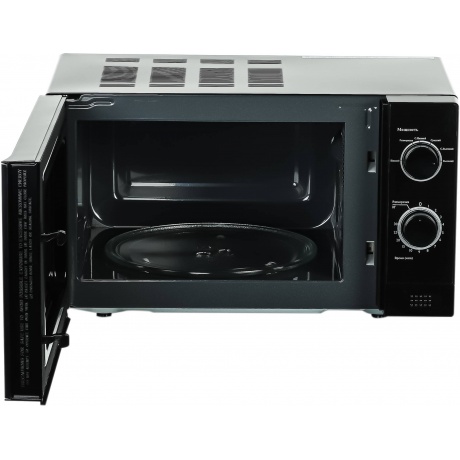 Микроволновая печь Galanz MOS-2009MB 20л. 700Вт черный - фото 2